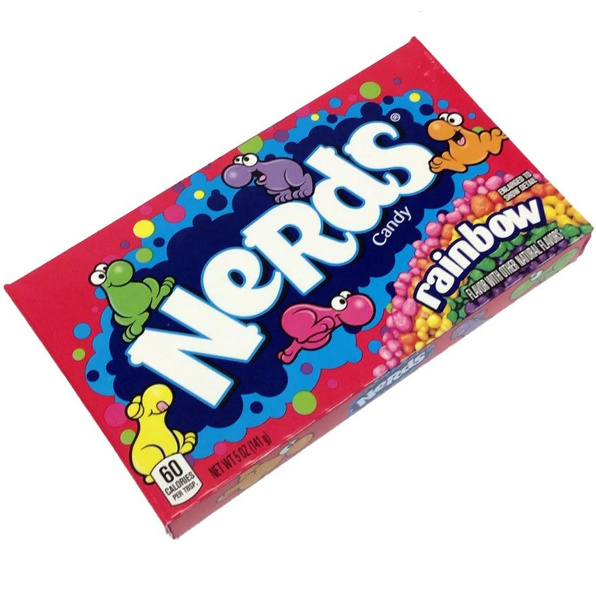 Wonka Rainbow Nerds Theatre Box RetroFestive.ca