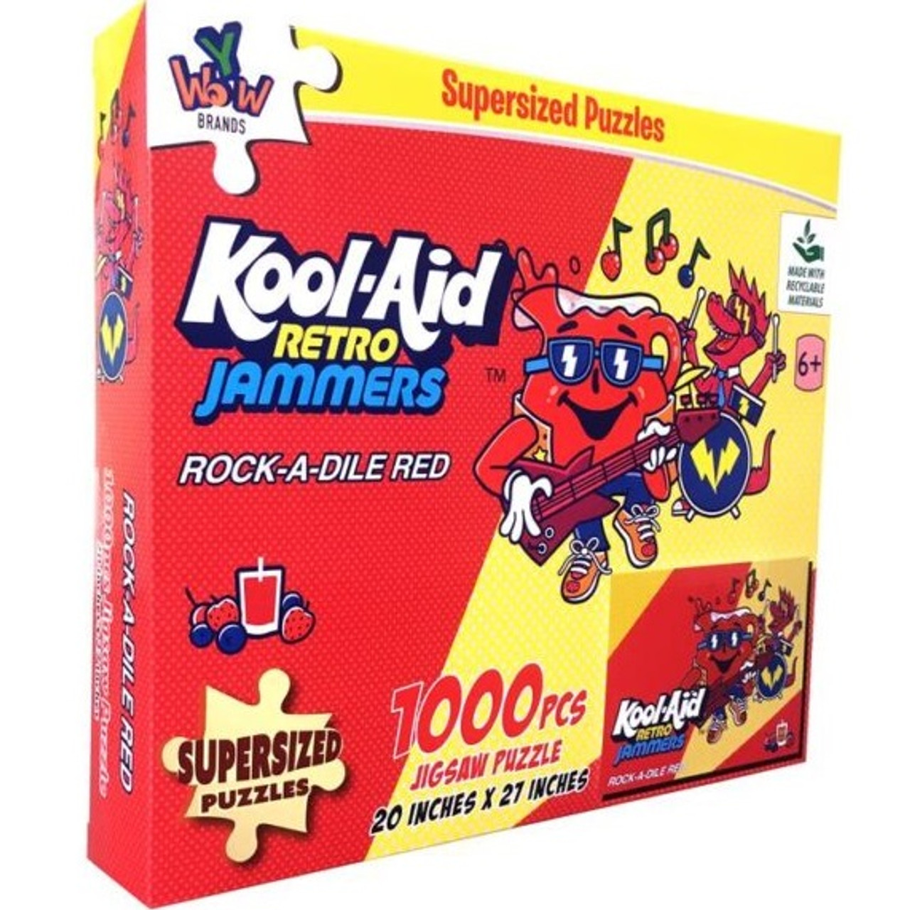 KoolAid Retro Jammers 1000pc Puzzle RetroFestive.ca