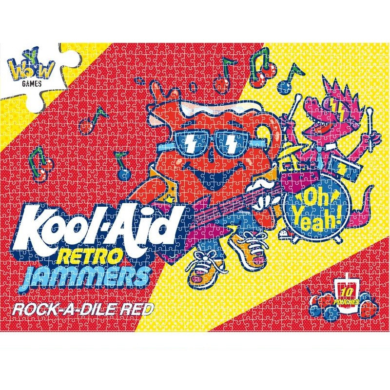 KoolAid Retro Jammers 1000pc Puzzle RetroFestive.ca