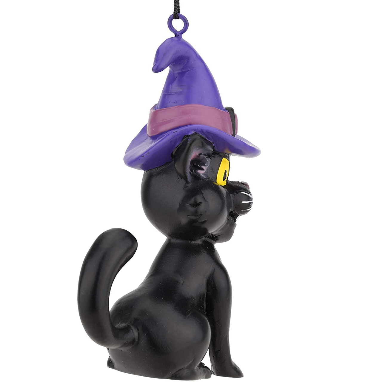 Black Cat Halloween Ornament RetroFestive.ca