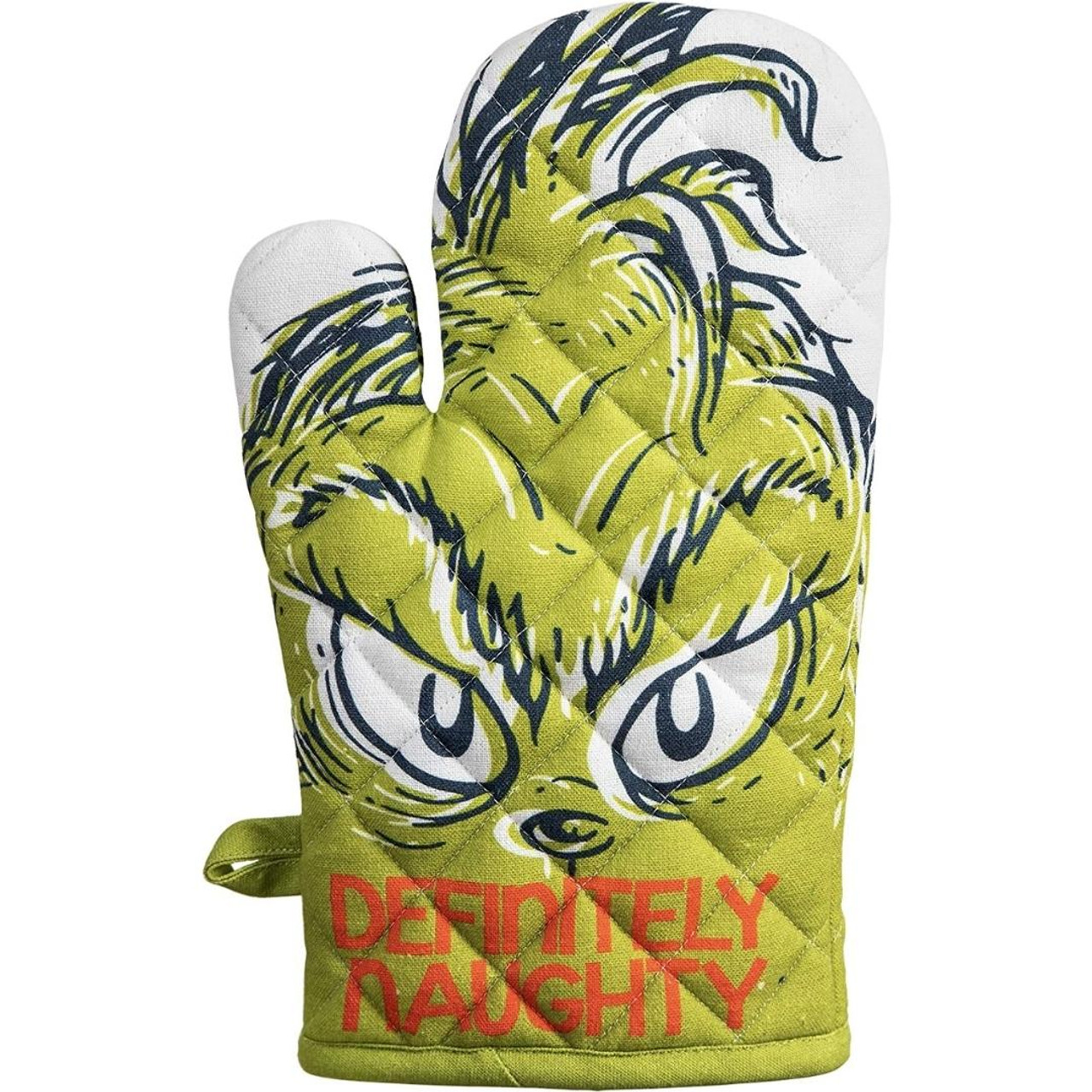 Oven Mitt Retro Fun the Food Has Weed in It 