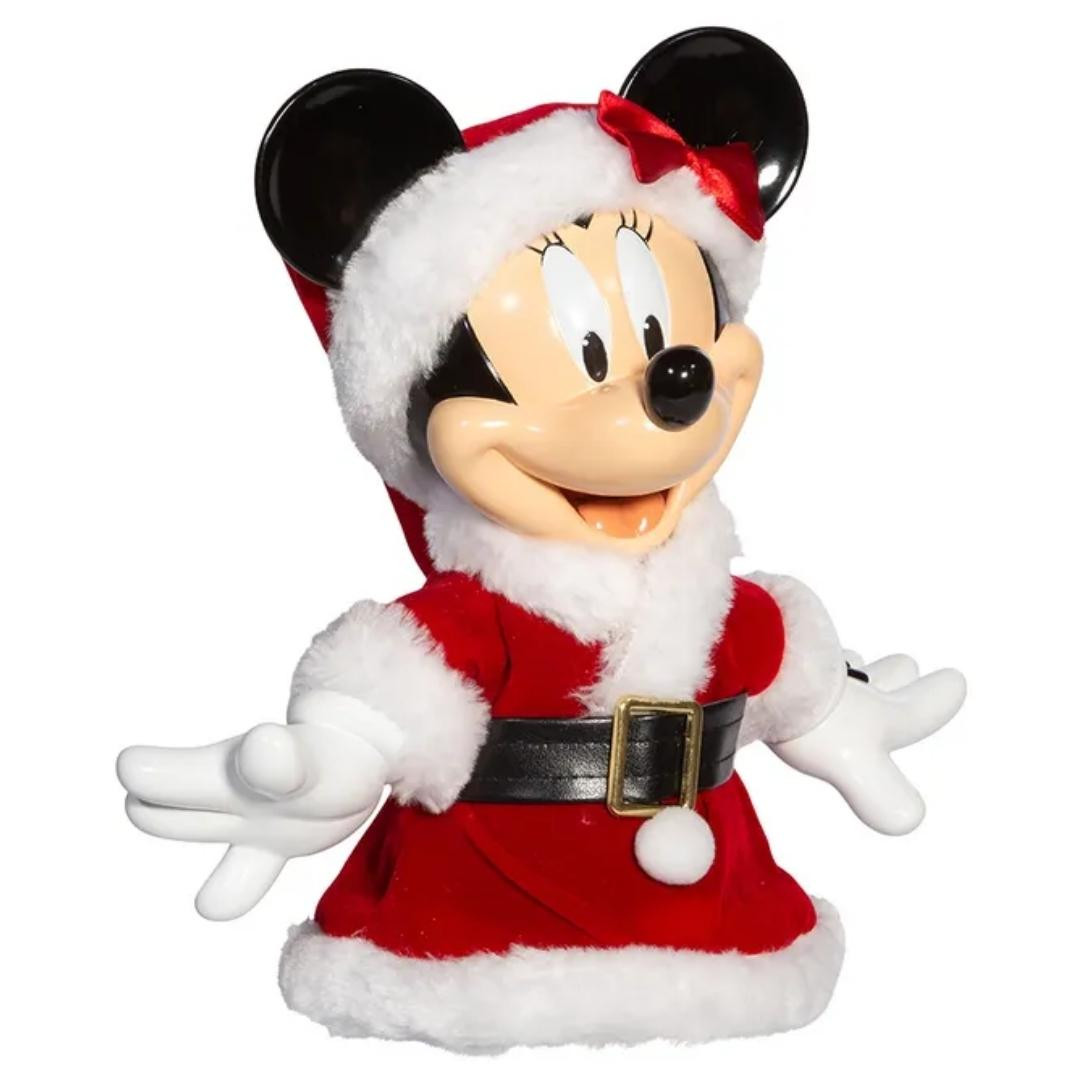 【レア】DISNEY MINNIE CHRISTMAS TREE TOPPER Minnie Mouse Christmas Dress Tree Topper with Bendable Arms