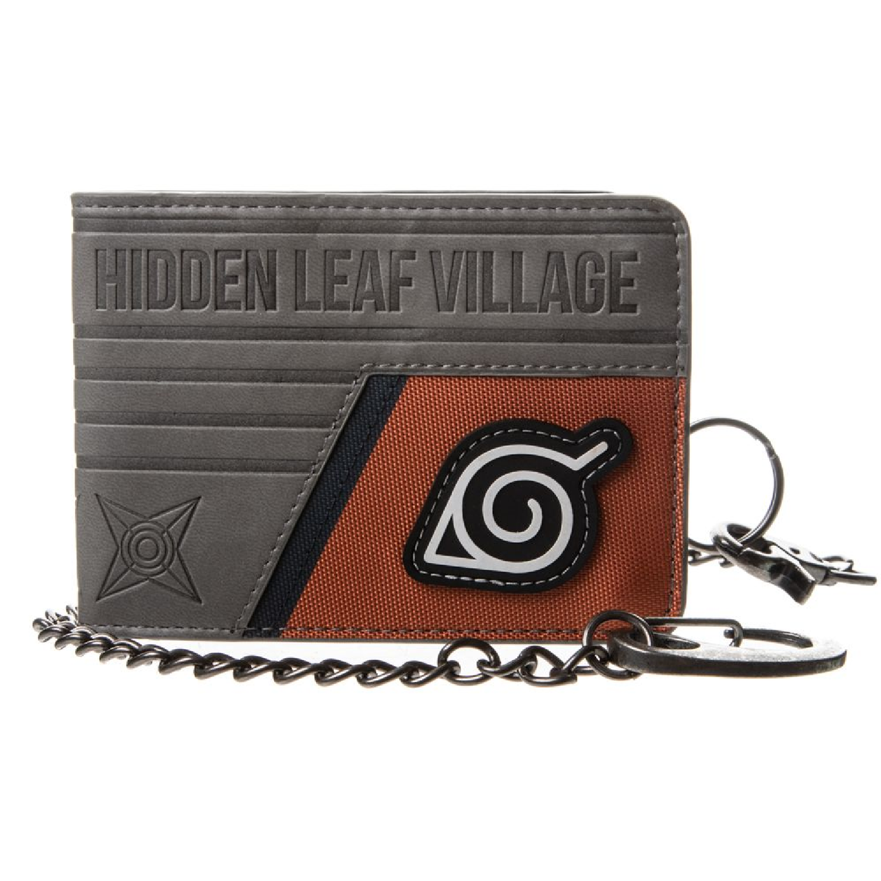 Naruto Layered Material with Chain Bifold Wallet
