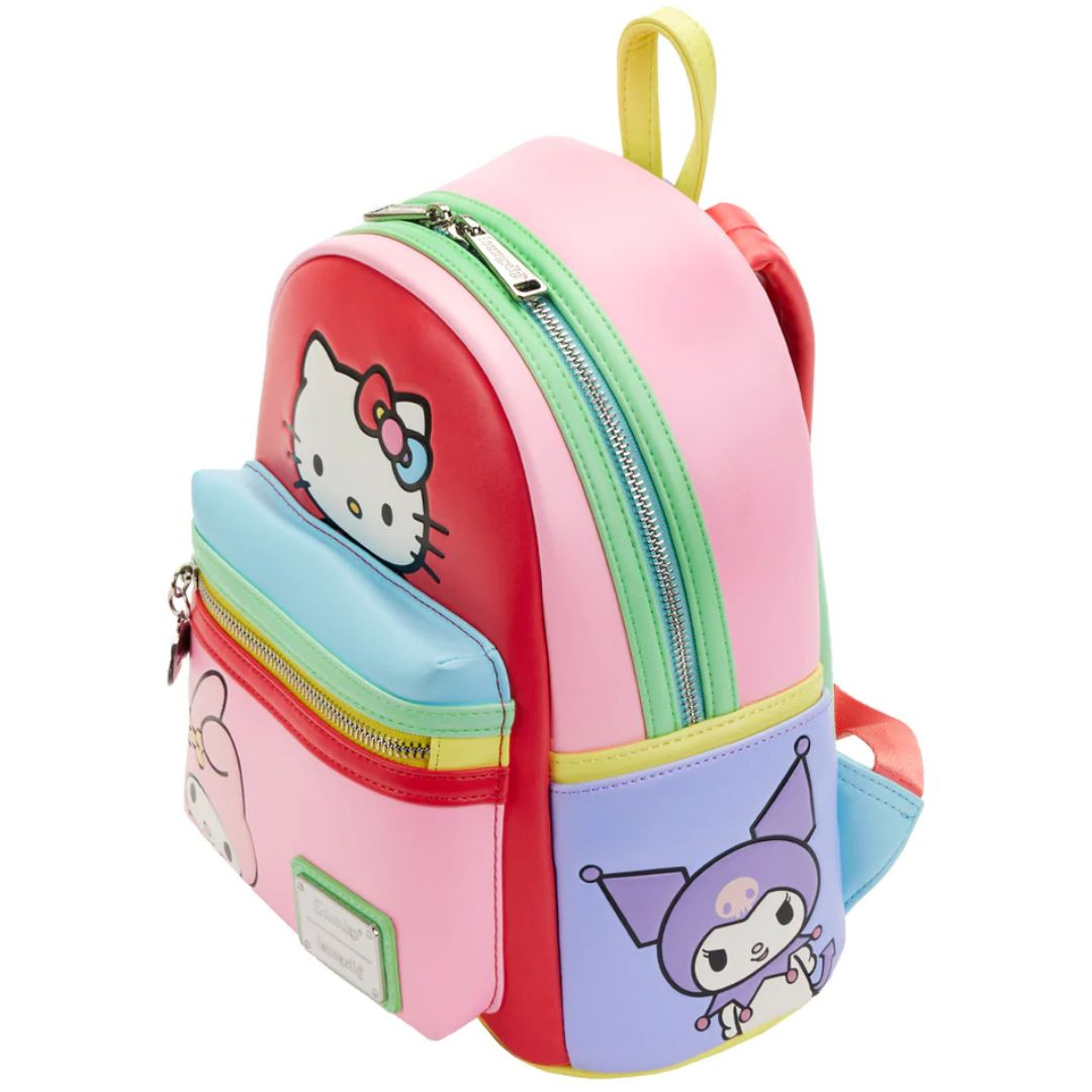 Hello Kitty and Friends Colour Block Mini Backpack by Loungefly ...