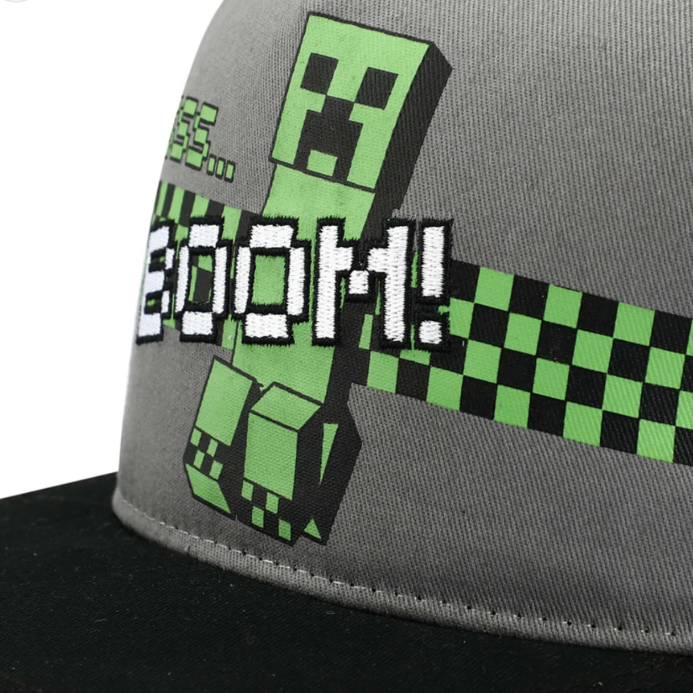 Minecraft Creeper with Boom! Youth Hat | RetroFestive.ca