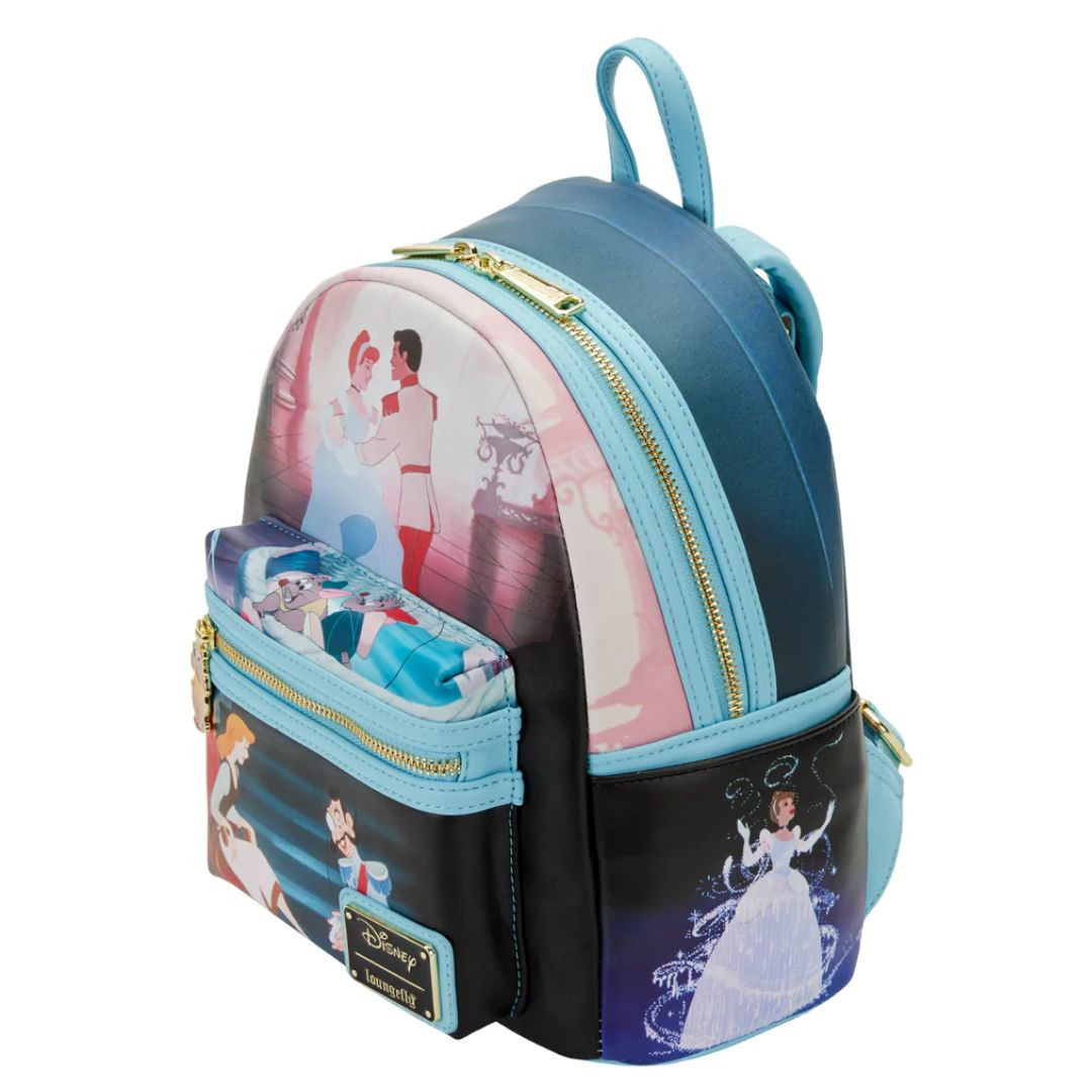 Disney Cinderella Scenes Mini Backpack by Loungefly RetroFestive.ca