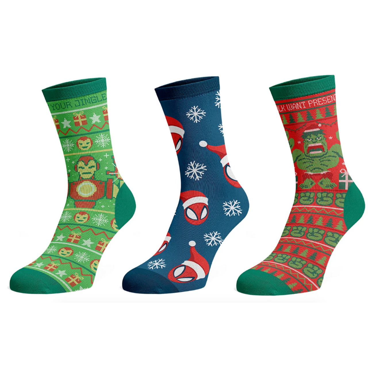 Marvel - Heroes Socks 3-piece Set