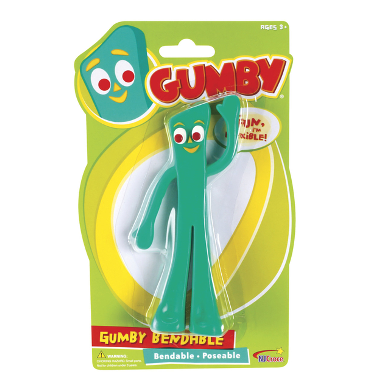 ＧＩ ＧＵＭＢＹ Gumby Bendy Toy Canada | RetroFestive.ca