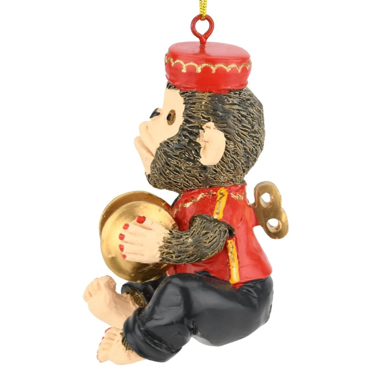 Cymbals Monkey Ornament RetroFestive.ca