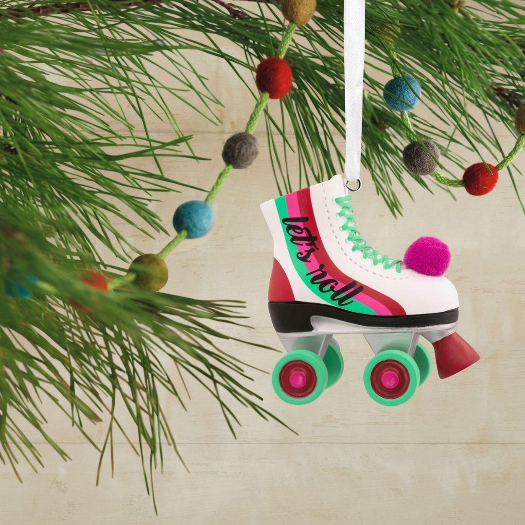 Let's Roll Roller Skates Ornament by Hallmark RetroFestive.ca