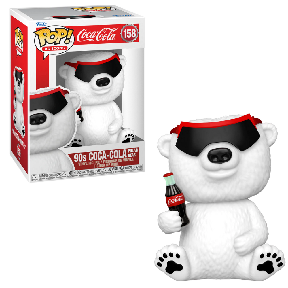 Ad Icons: 90s Coca-Cola Bear Funko Pop Figure 65587 Canada | RetroFestive.ca