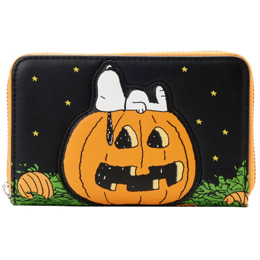 Peanuts Great Pumpkin Snoopy Zip Around Wallet by Loungefly