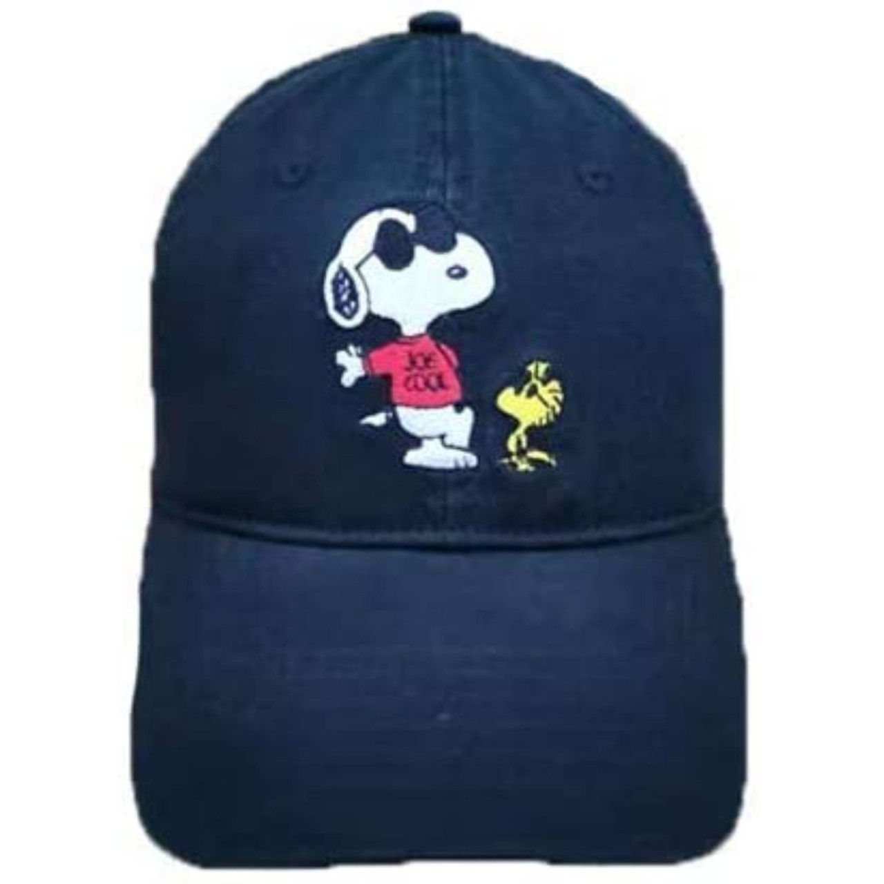 Snoopy Joe Cool with Woodstock Adult Adjustable Hat