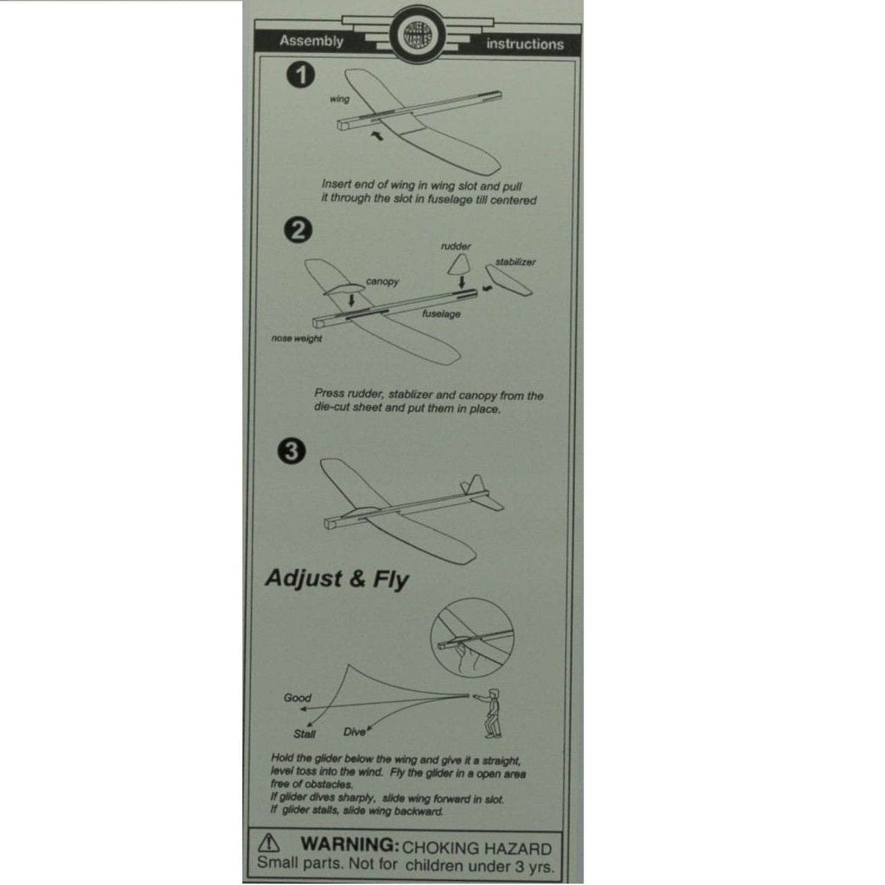 RealFlying Balsa Wood Racing Gliders in Retro Box (2Pack