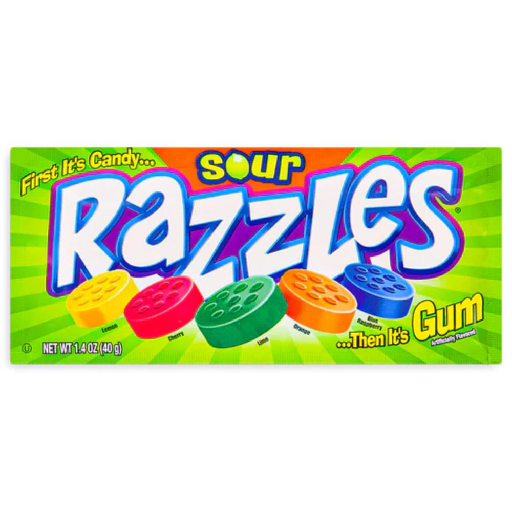 Sour Razzles - RetroFestive.ca