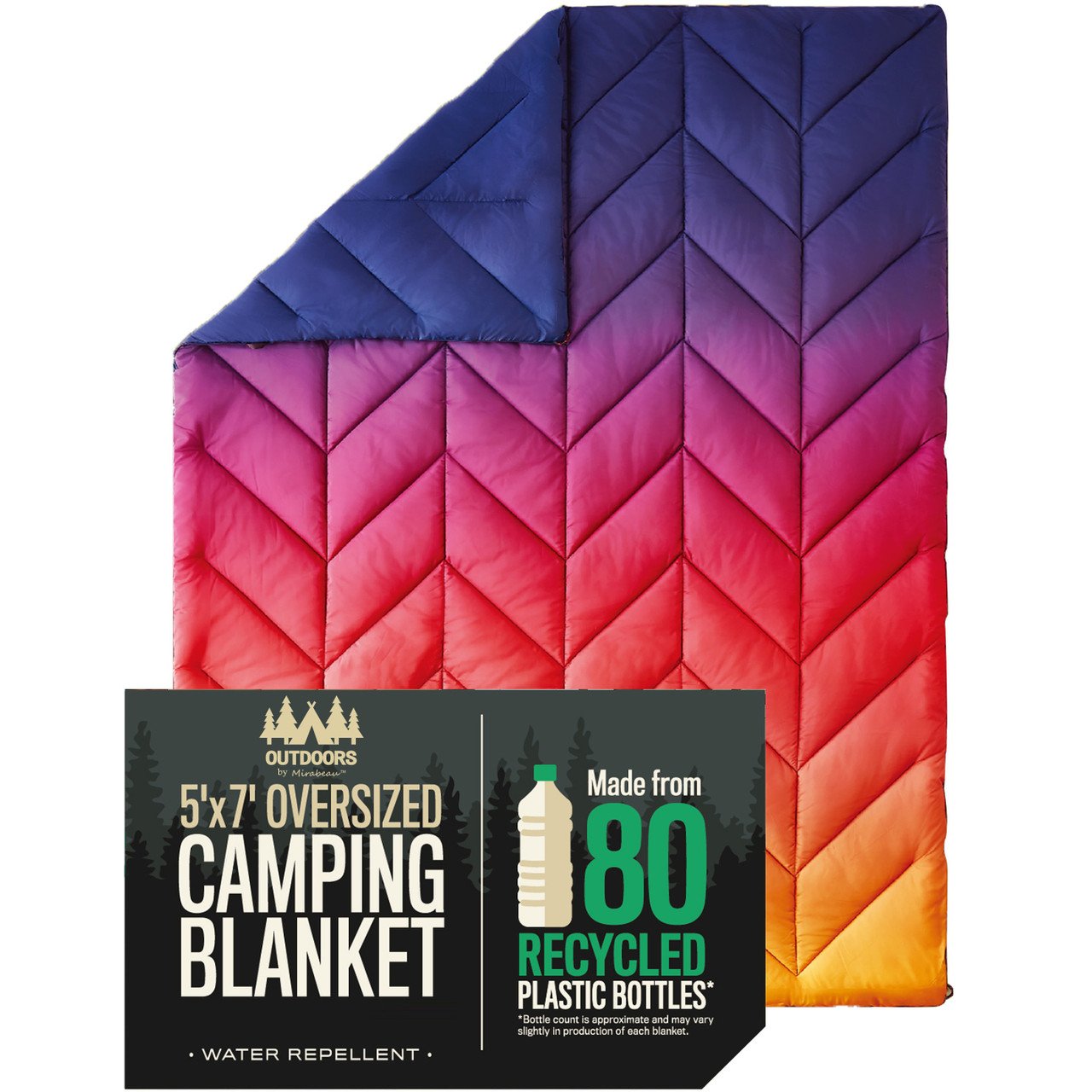 Ombre Camp Blanket