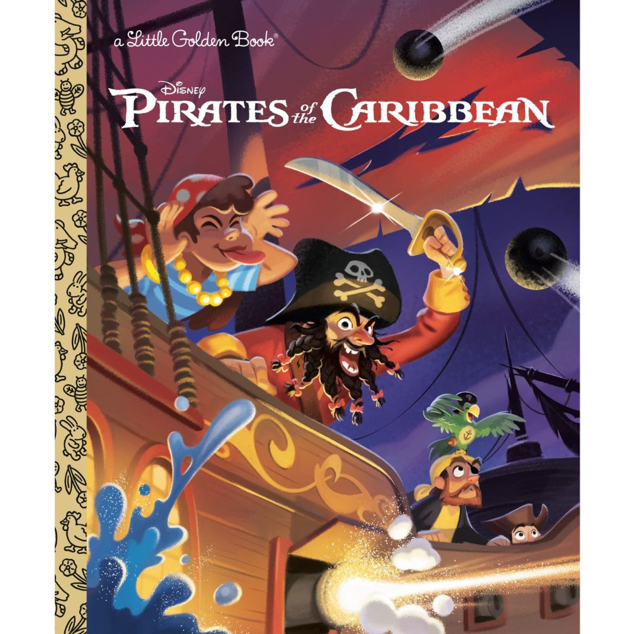 Pirates of the Caribbean Little Golden Book - RetroFestive.ca