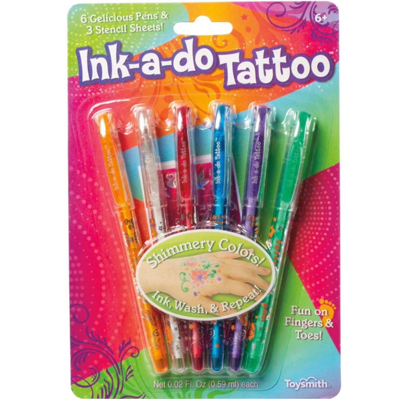 BIC BodyMark Temporary Tattoo Markers for Skin Stencil Gift Set Flexible  Brush Tip 8Count Pack of Assorted Colors SkinSafe Cosmetic Quality   Amazoncomau Beauty