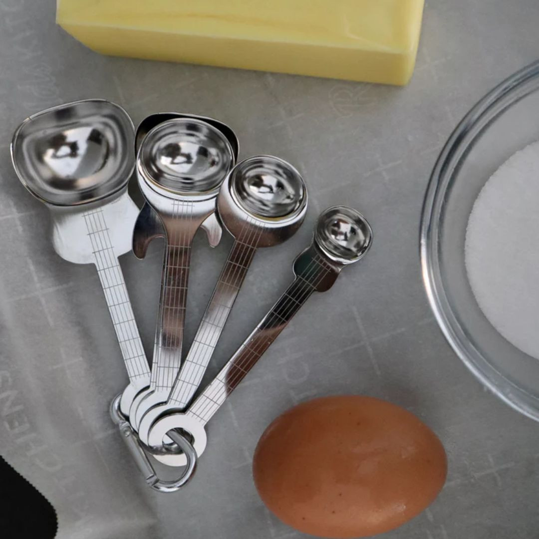 Guitar Measuring Spoons - RetroFestive.ca