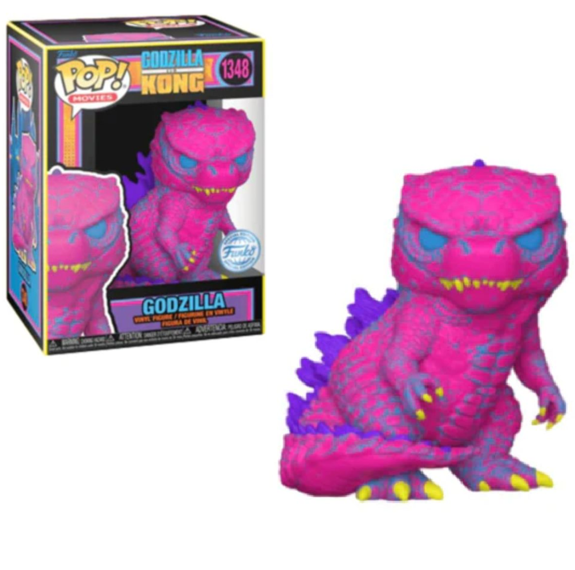 Pop! Movies: Godzilla vs Kong Godzilla (Blacklight