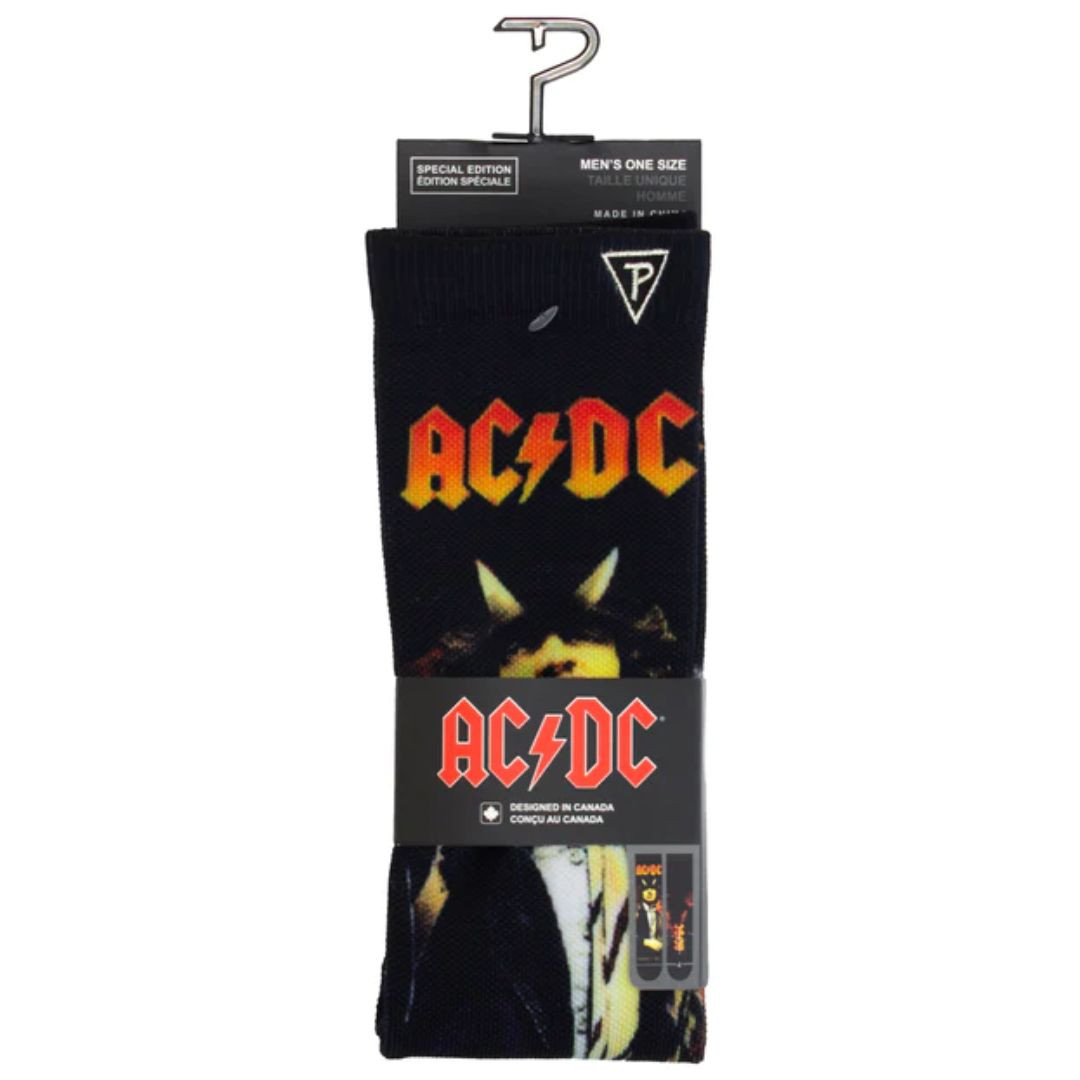 AC/DC Highway To Hell Sublimated Crew Socks - RetroFestive.ca