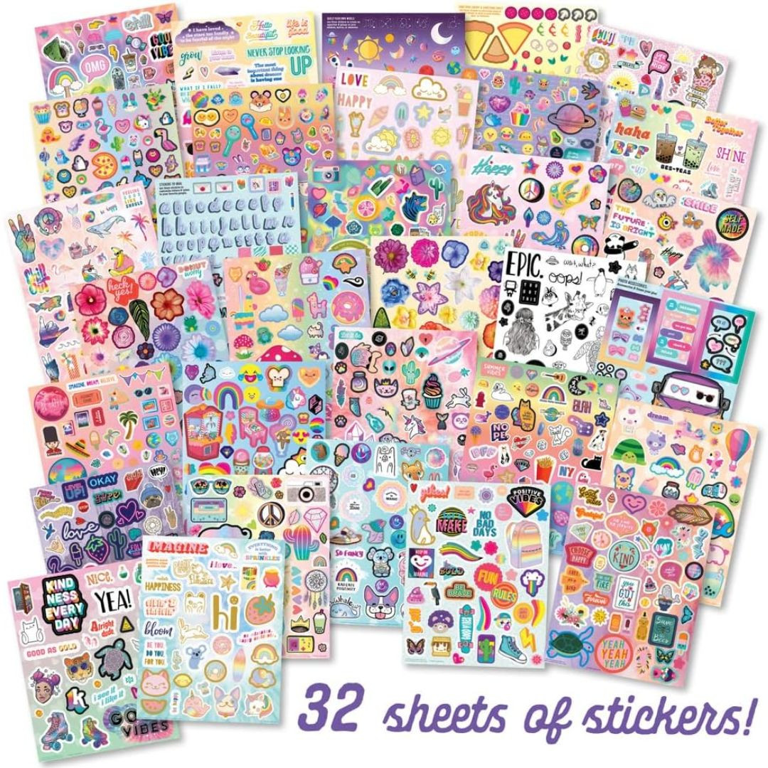 Craft-tastic Sticker Palooza - RetroFestive.ca