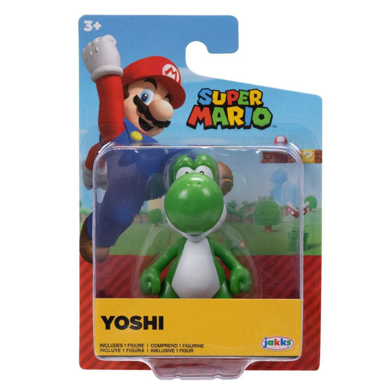 Super Mario World of Nintendo 2.5 Inch Figure Running Yoshi