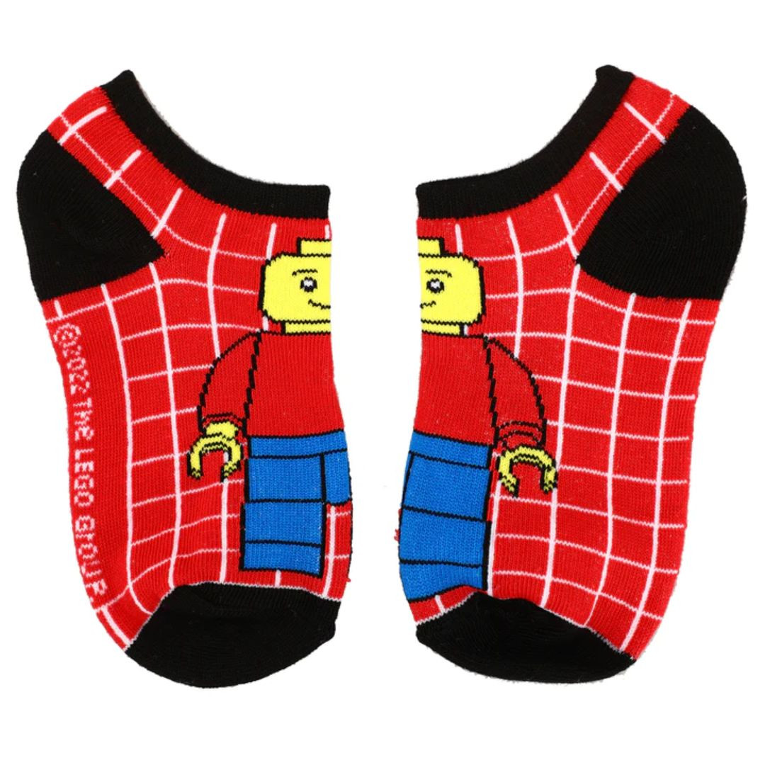 Lego 6 Pack Youth Ankle Socks RetroFestive.ca