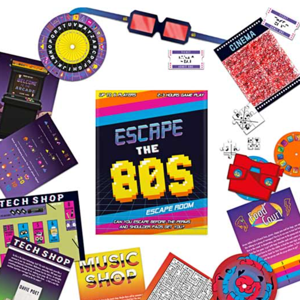 Escape the 80s Escape Room Game Canada RetroFestive.ca