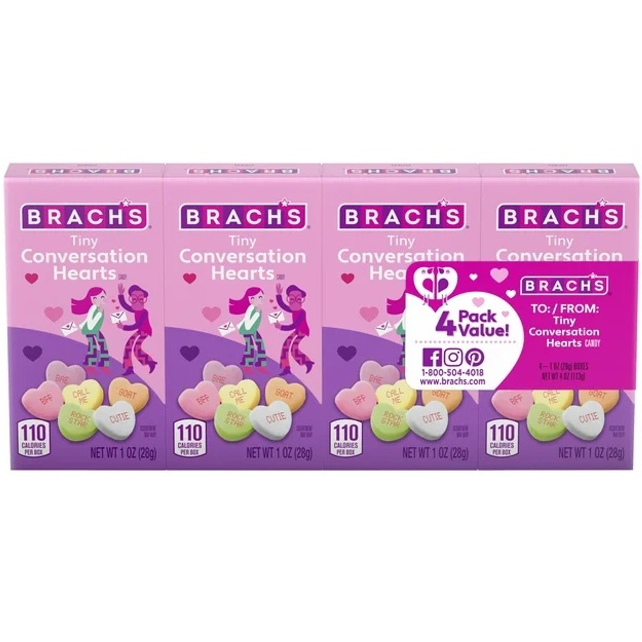 BRACH’S® VALENTINE CONVERSATION HEARTS