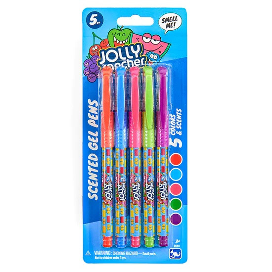 Jolly Ranchers Scented Gel Pens - 5 Pack - RetroFestive.ca