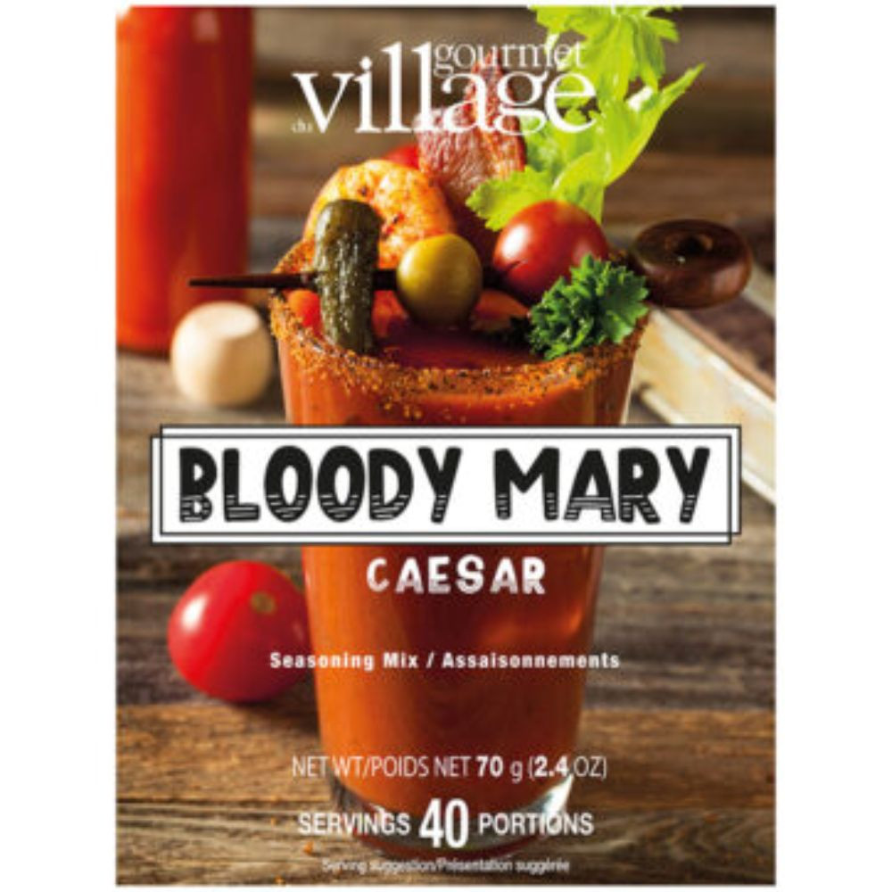 Caesar (Bloody Mary) Mix Box by Gourmet Village - RetroFestive.ca