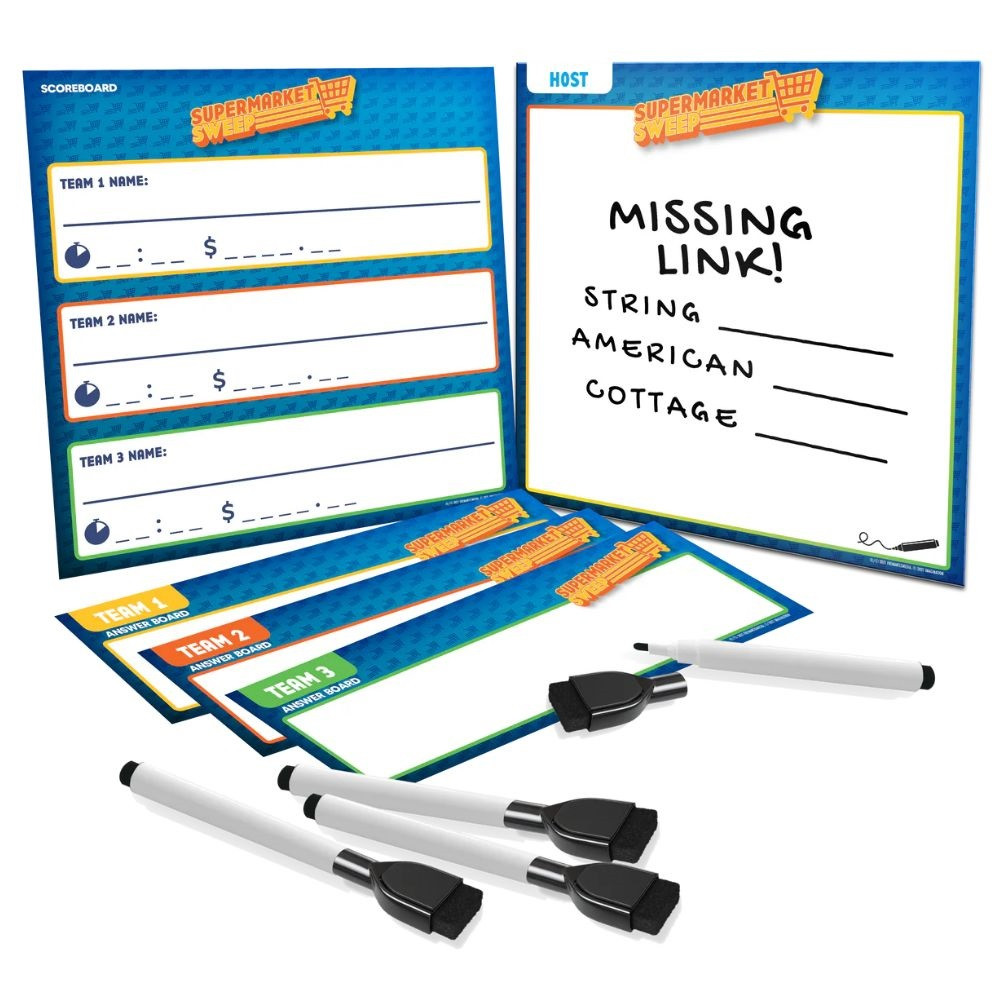 Supermarket Sweep Board Game RetroFestive.ca