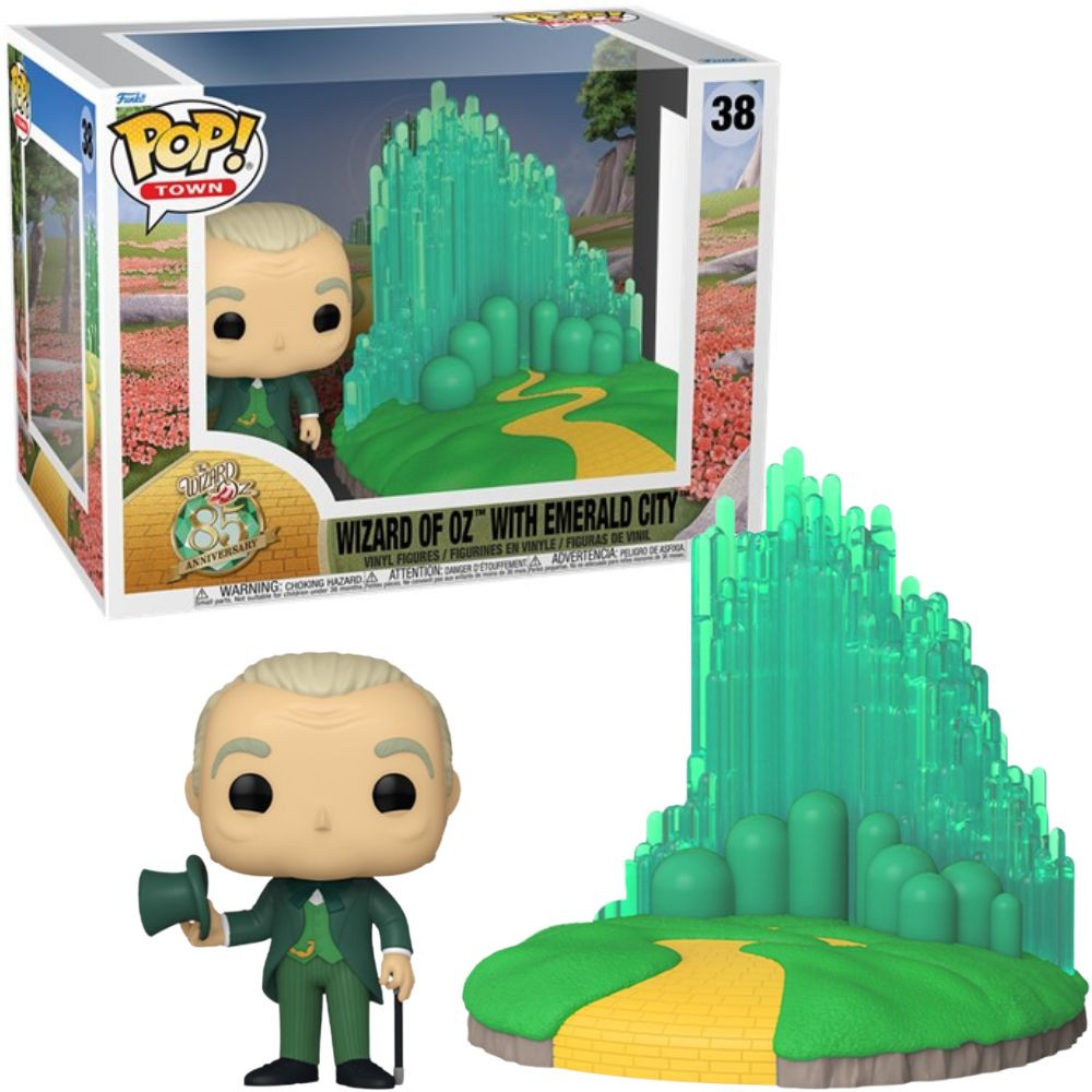 Pop! Town: Wizard Of Oz 85th Anniversary - Emerald City W Wizard