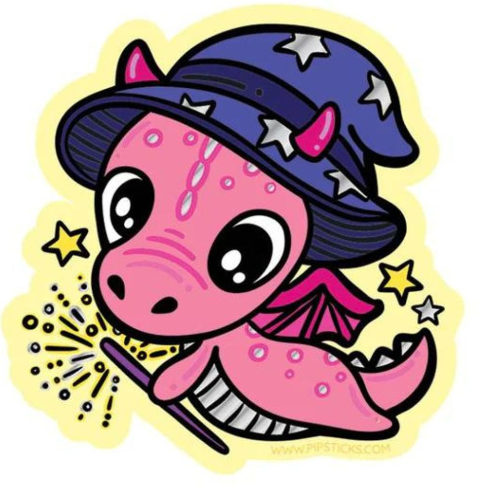 Magic Dragon Vinyl Sticker By PipSticks - RetroFestive.ca
