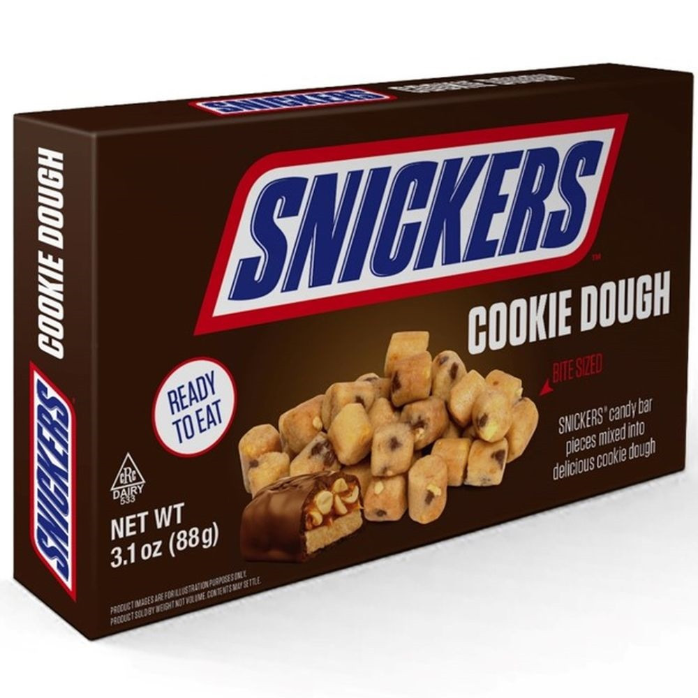 Snickers Cookie Dough Bites Theatre Box RetroFestive.ca