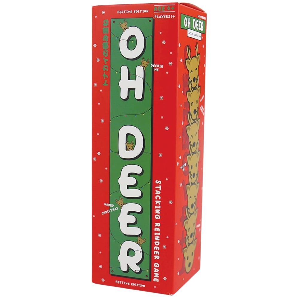 Oh Deer Stacking Reindeer Game - RetroFestive.ca