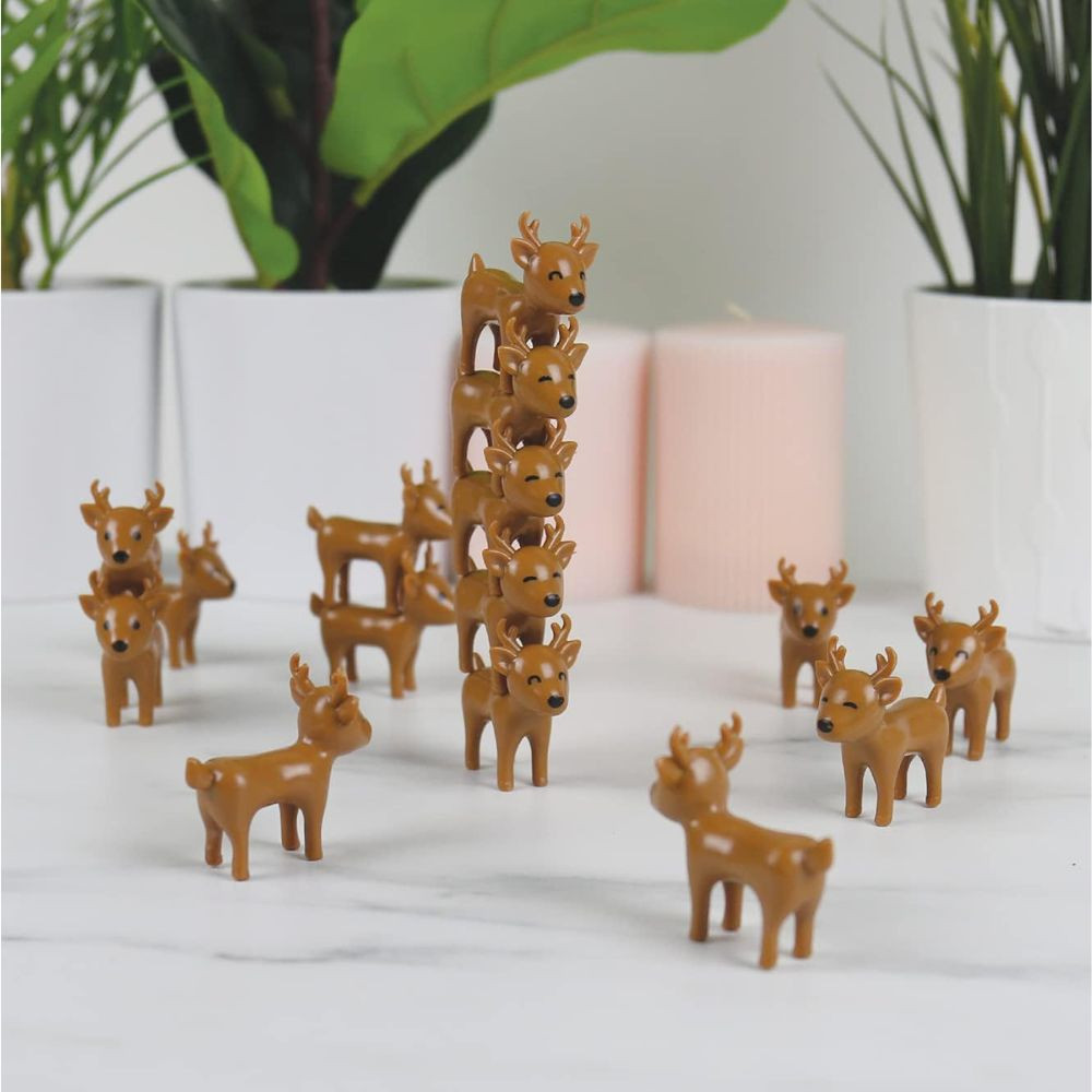 Oh Deer Stacking Reindeer Game RetroFestive.ca