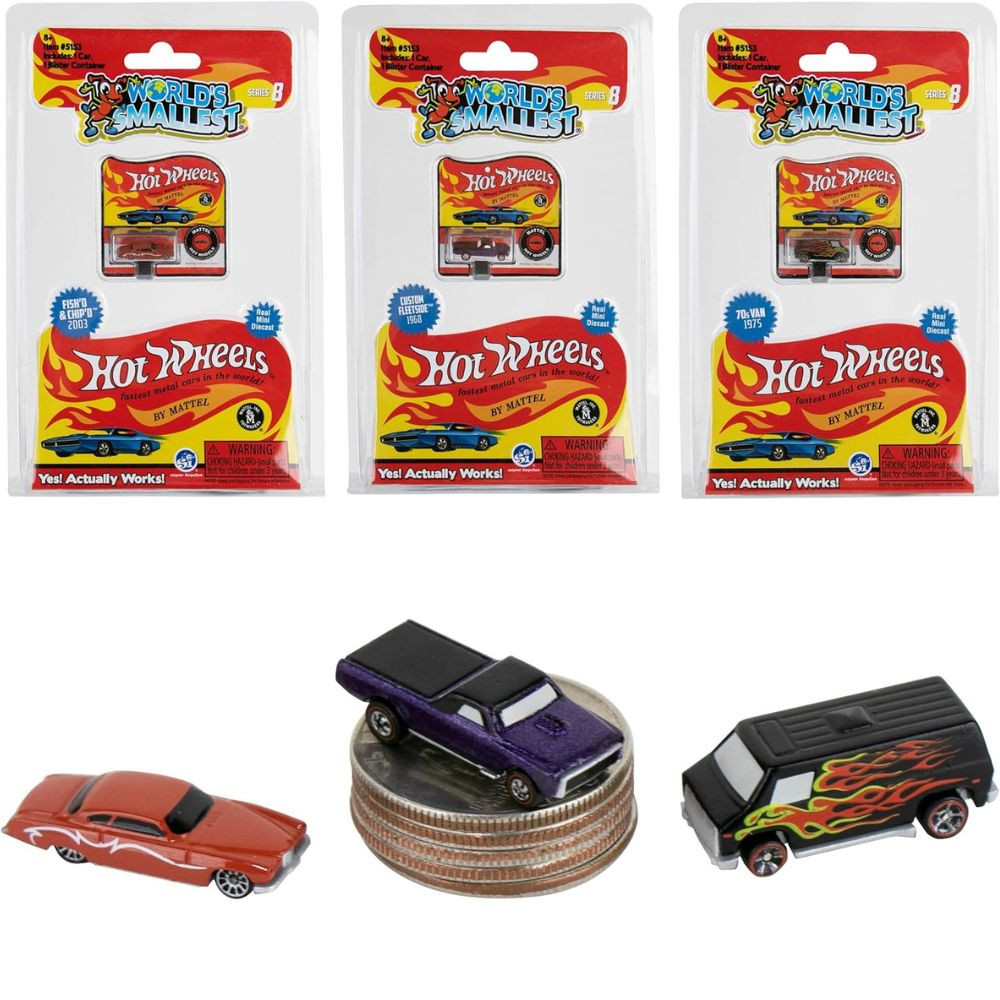ホットウィール ⑧ ⑩ World's Smallest Hot Wheels - Series 8 - RetroFestive.ca