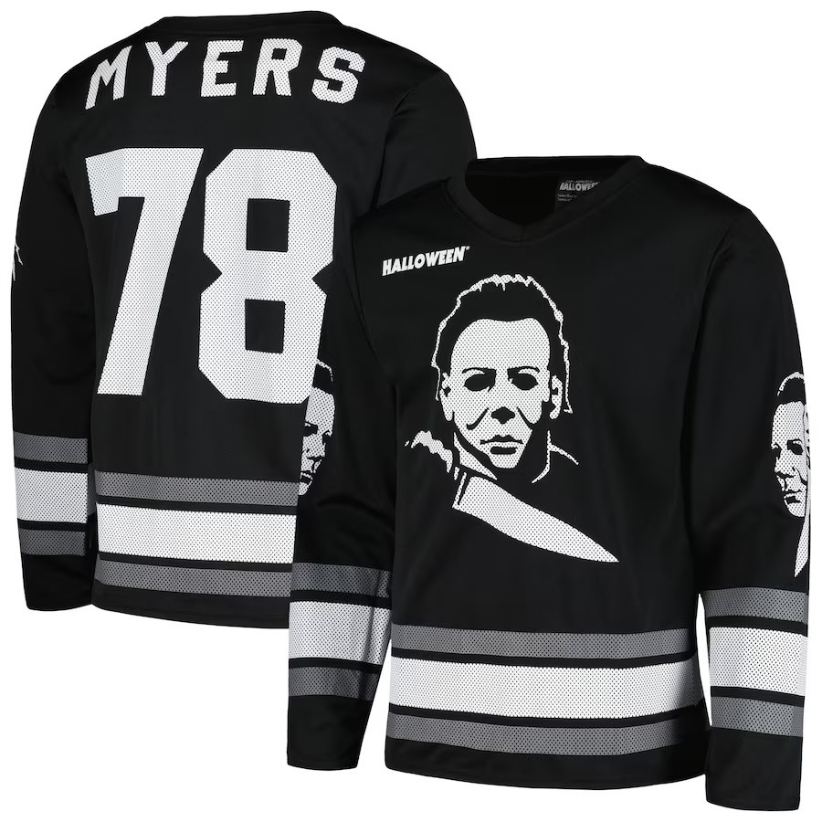 Halloween Michael Myers Hockey Jersey