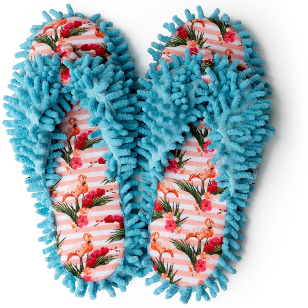 Mrs Roper Costume Party Kitschy House Slippers