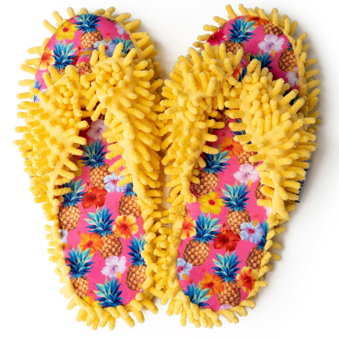 Mrs Roper Costume Party Kitschy House Slippers