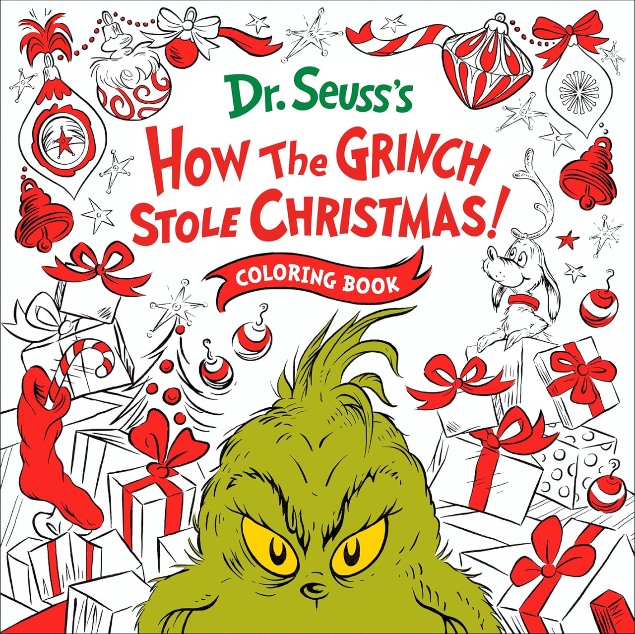 How The Grinch Stole Christmas Colouring Book RetroFestive.ca