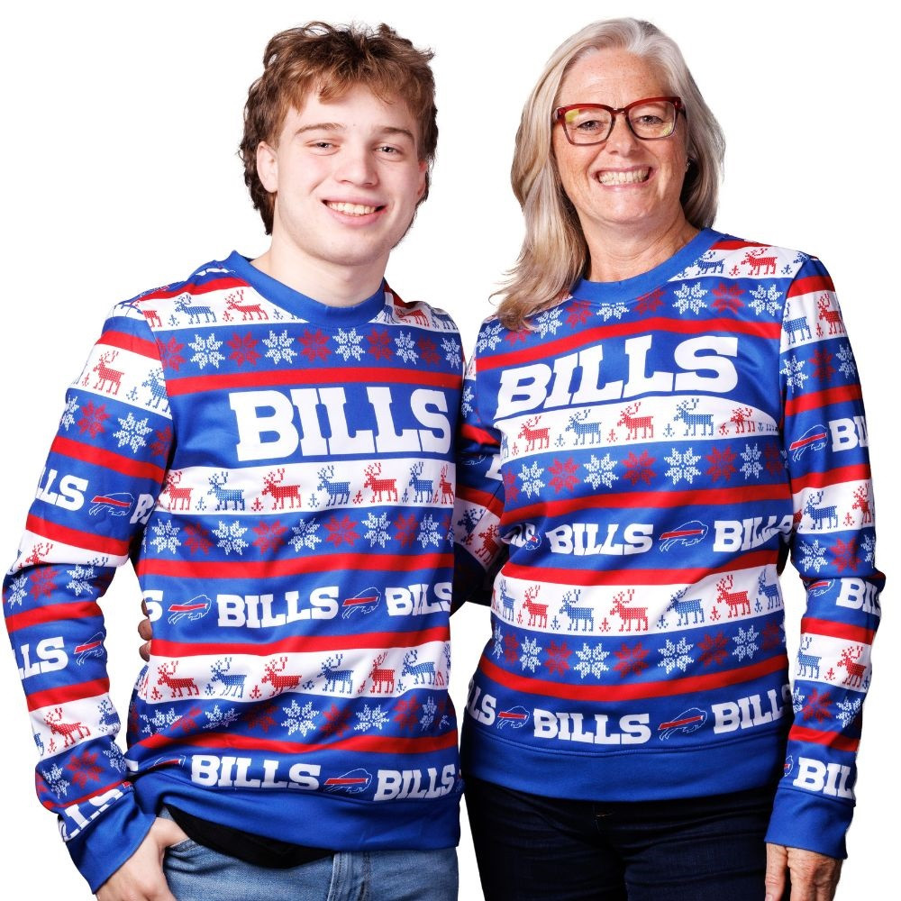 Buffalo Bills Ugly Christmas Sweater Printed Pullover