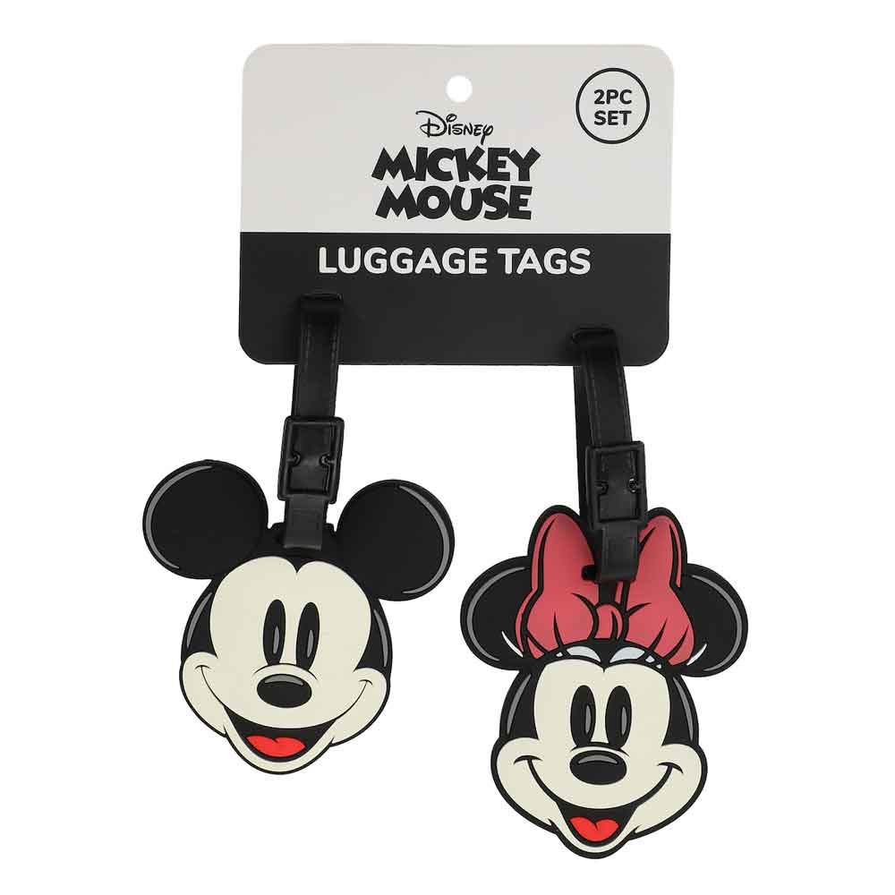 Disney Mickey Minnie Twin Pack Luggage Tags Pack Canada