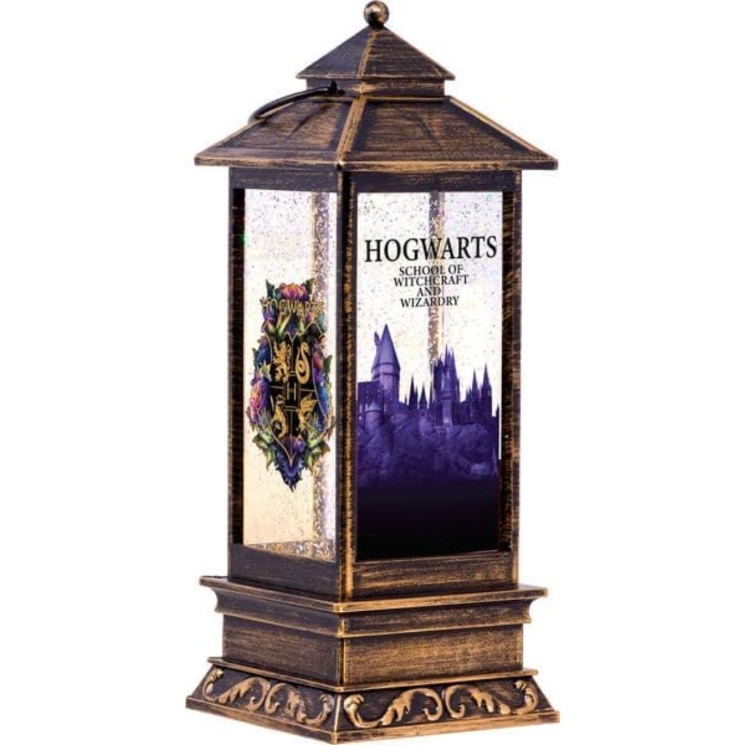 Harry Potter Hogwarts LED Glitter Lantern - RetroFestive.ca