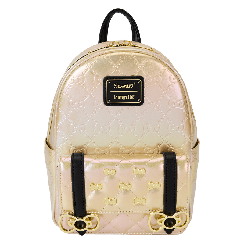 Hello Kitty 50th Gold Metallic Mini Backpack by Loungefly Canada