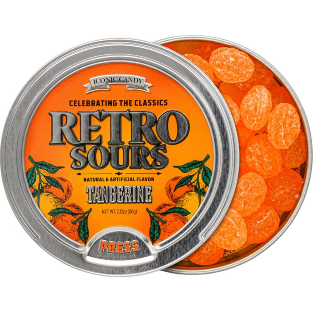 Iconic Retro Sours Tangerine - RetroFestive.ca