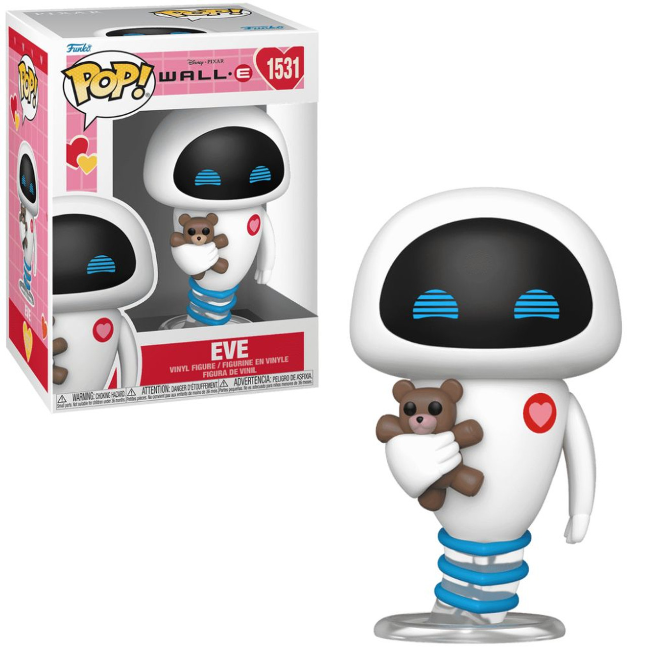 Disney - eve Pop! Disney: EVE with Teddy Bear (Valentine) - RetroFestive.ca
