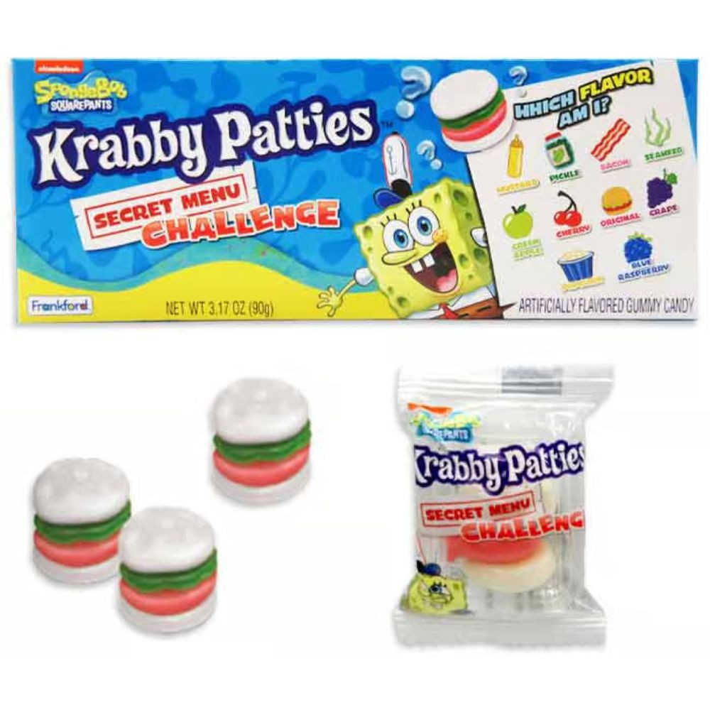 Krabby Patties Secret Menu Challenge - RetroFestive.ca